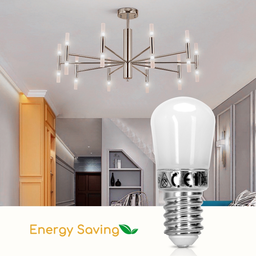 LED Sijalica za frižider T22 E14/2W/230V 6500K - Aigostar