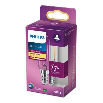 LED sijalica za frižider VINTAGE Philips T25L E14/2,1W/230V 2700K