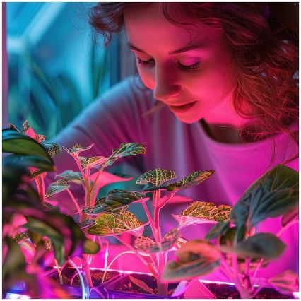 LED Sijalica za rast biljaka PLANTY E27/24W/230V 1200K