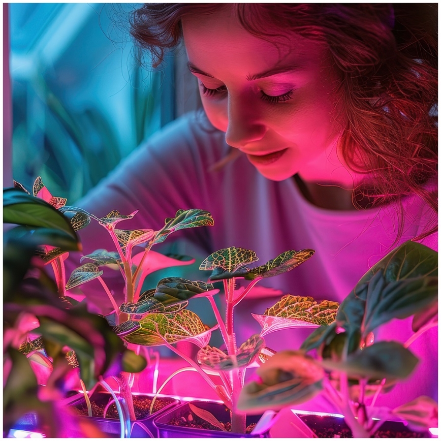 LED Sijalica za rast biljaka PLANTY E27/24W/230V 1200K