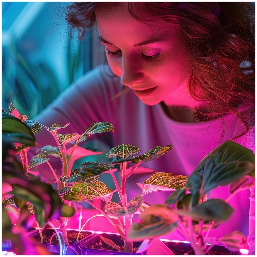 LED Sijalica za rast biljaka PLANTY E27/40W/230V 1200K