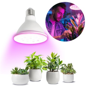 LED Sijalica za rast biljaka PLANTY E27/9W/230V 1200K bela