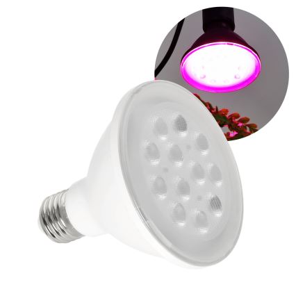 LED Sijalica za rast biljaka PLANTY E27/9W/230V 1200K bela