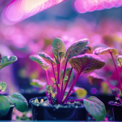 LED sijalica za rast biljaka VITABLOOM E27/9W/230V 1200K crna - Brilagi