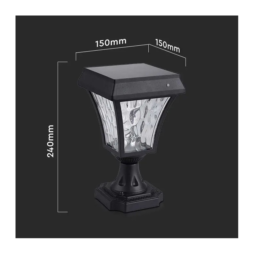 LED Solarna lampa 3v1 LED/2W/5,5V IP65