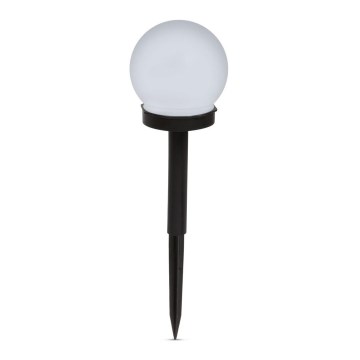 LED Solarna lampa LED/1,2V 40mAh IP44 crno