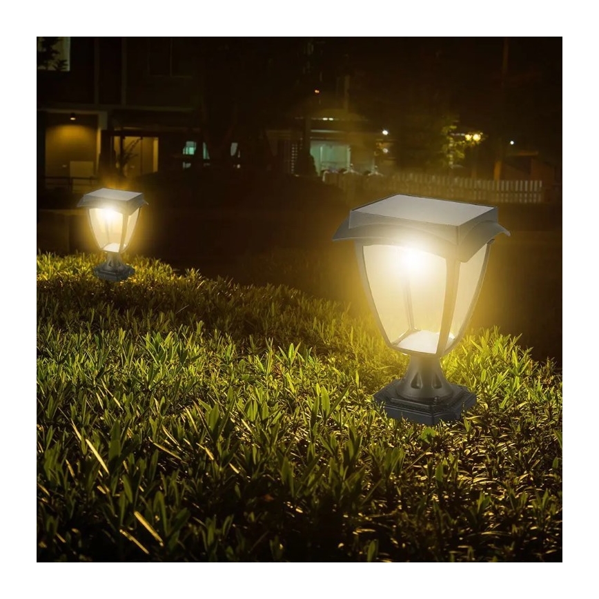 LED Solarna lampa LED/2W/3,7V 3000/6000K IP65