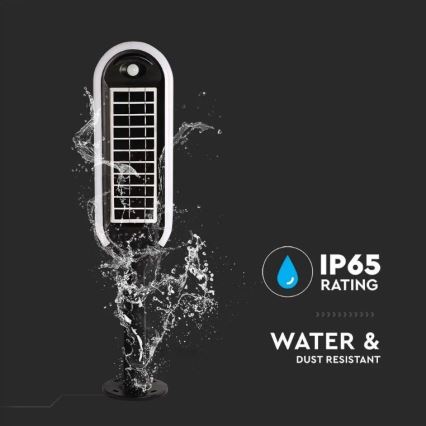 LED Solarna lampa sa senzorom BOLLARD LED/5W/5,5V 70 cm 3000K IP65