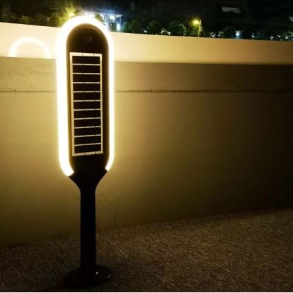 LED solarna lampa sa senzorom BOLLARD LED/5W/5,5V 70 cm 4000K IP65 2000 mAh