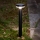 LED Solarna lampa sa senzorom GWINEA LED/4,5W/3,7V 2000 mAh 50 cm IP44 crno