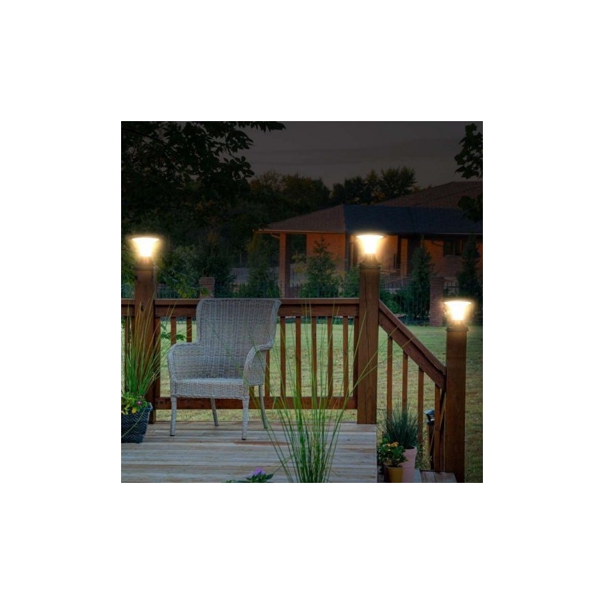 LED Solarna lampa sa senzorom LED/15W/3,2V 4000K/6000K IP65