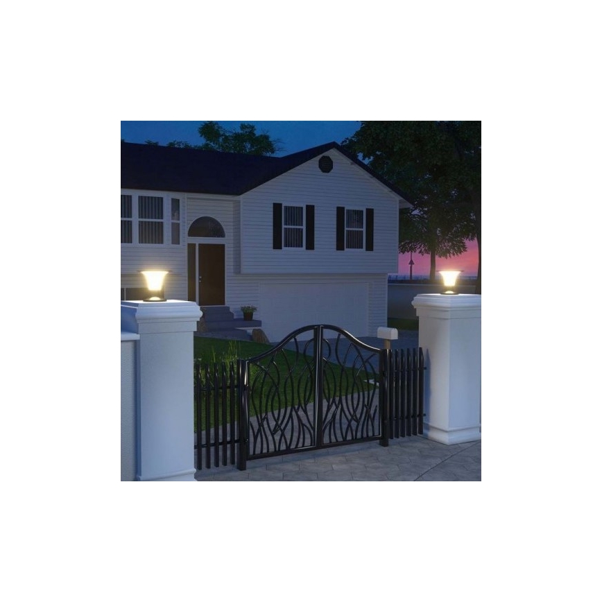 LED Solarna lampa sa senzorom LED/15W/3,2V 4000K/6000K IP65
