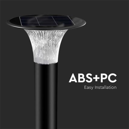 LED Solarna lampa sa senzorom LED/15W/3,2V 4000K/6000K IP65