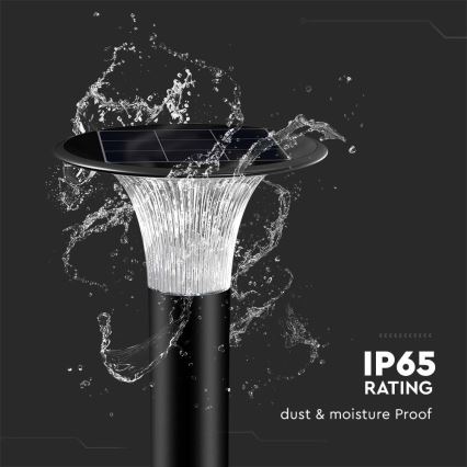 LED Solarna lampa sa senzorom LED/15W/3,2V 4000K/6000K IP65