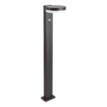 LED Solarna lampa sa senzorom LED/2W/3,7V IP54 3000K okrugli crno