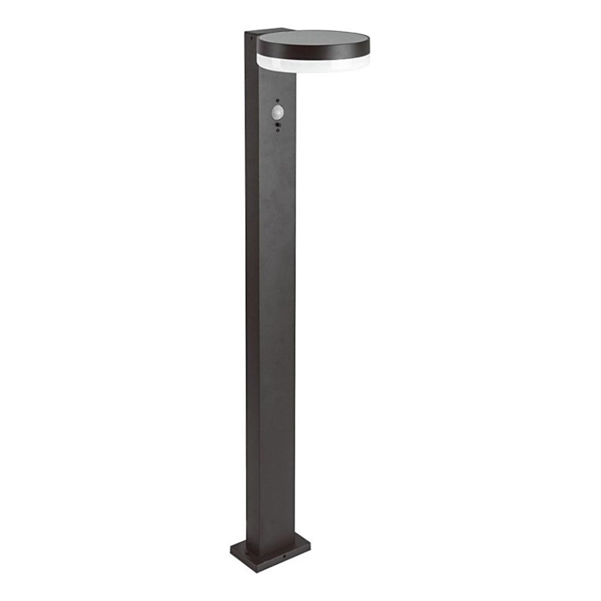 LED Solarna lampa sa senzorom LED/2W/3,7V IP54 3000K okrugli crno