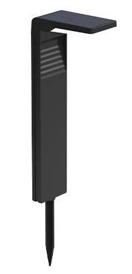 LED solarna lampa sa senzorom, LED, 3,7 V, 4000 K, 41,3 cm, 2200 mAh, IP65