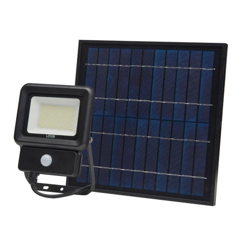 LED Solarna lampa sa senzorom LED/30W/3,7V 6500K IP65 6600 mAh