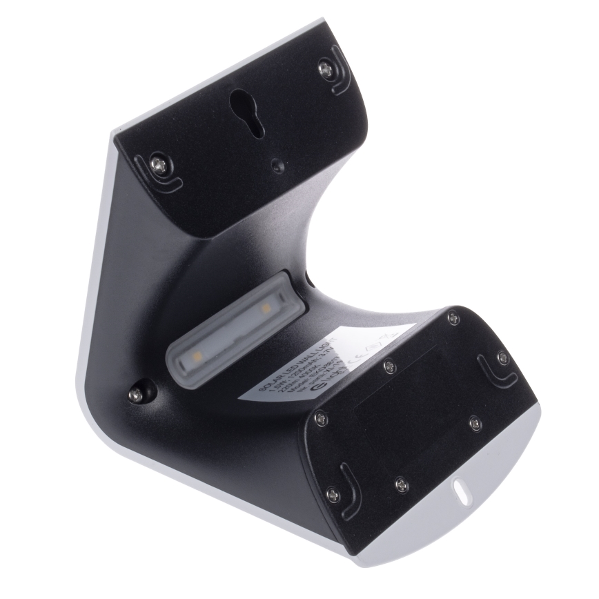 LED Solarna lampa sa senzorom za pokret i dan/noć LED/1,5W/1200 mAh 3,7V IP65