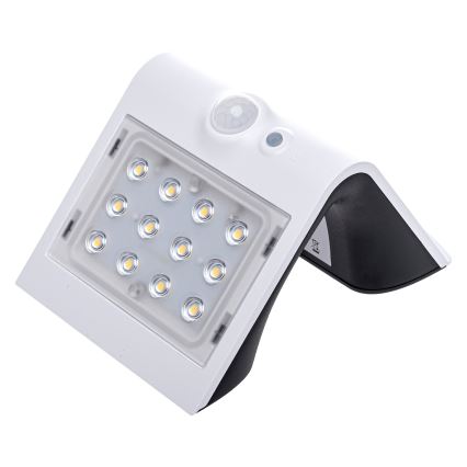 LED Solarna lampa sa senzorom za pokret i dan/noć LED/1,5W/1200 mAh 3,7V IP65