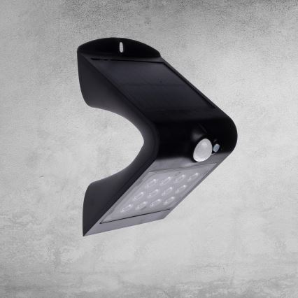 LED Solarna lampa sa senzorom za pokret i dan/noć LED/1,5W/1200 mAh 3,7V IP65