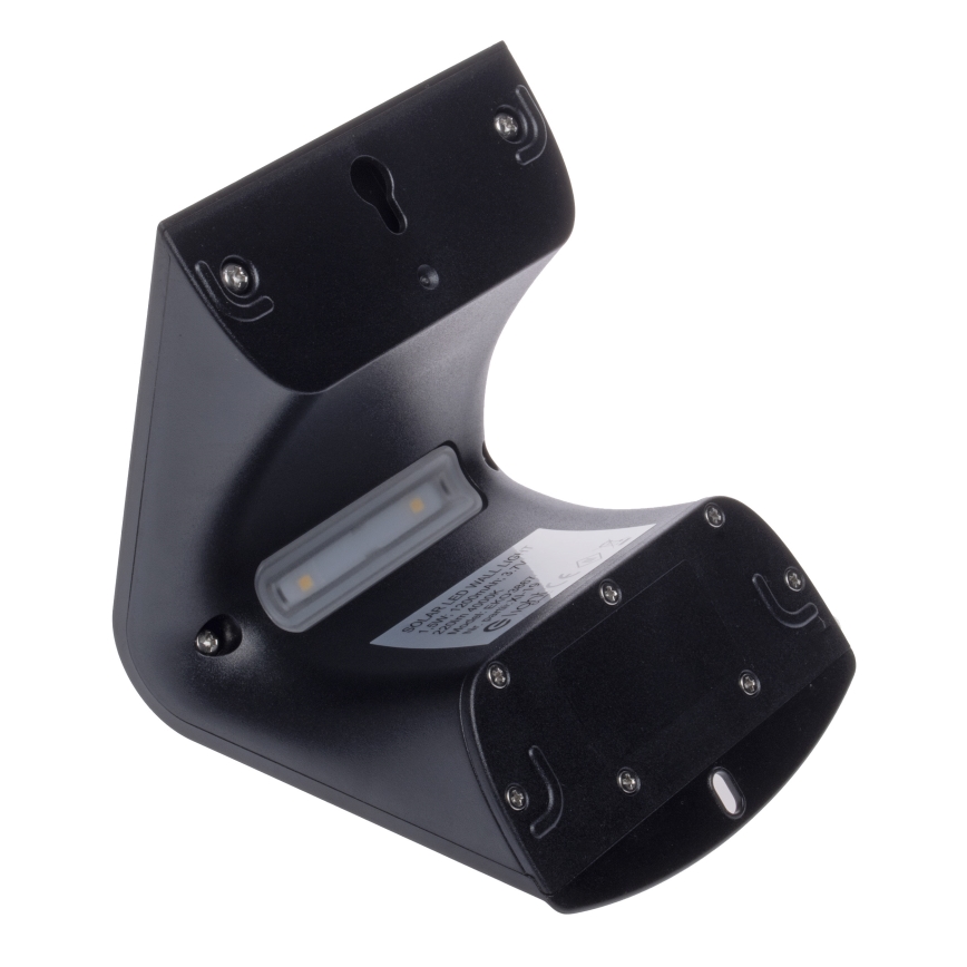 LED Solarna lampa sa senzorom za pokret i dan/noć LED/1,5W/1200 mAh 3,7V IP65