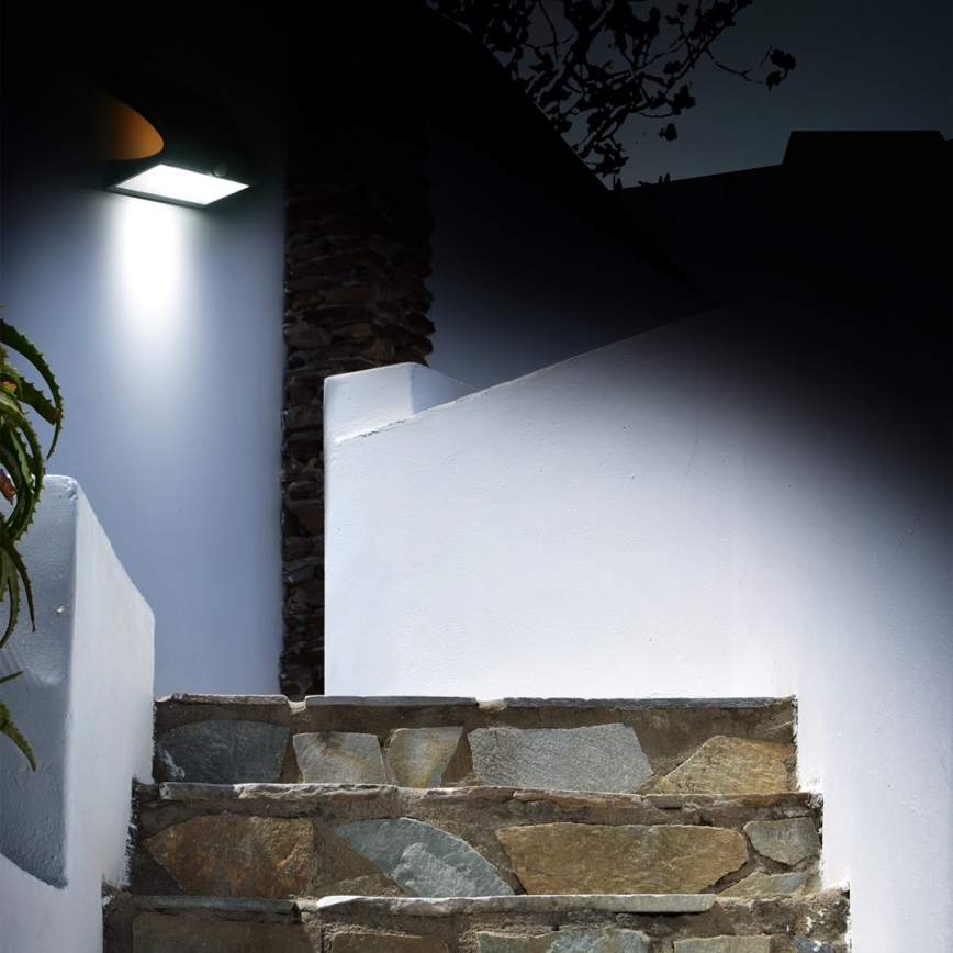 LED Solarna lampa sa senzorom za pokret i dan/noć LED/6,8W/4000 mAh 3,7V IP65