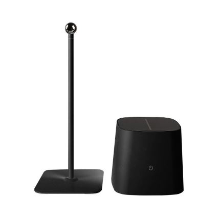 Solarna LED prigušiva magnetska dodirna punjiva stona lampa LED/5W/5V 3000-6000K 3600 mAh IP65 crna