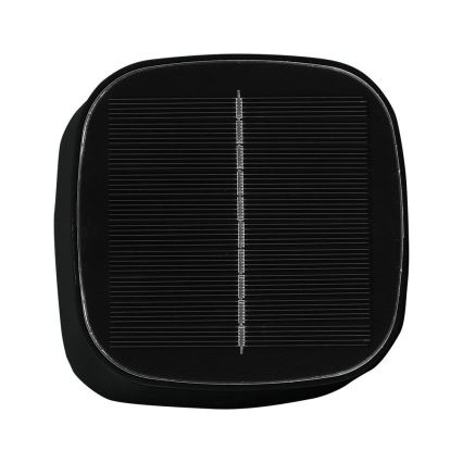 LED solarna prigušivi magnetna punjiva stona lampa na dodir LED/5W/5V 3000-6000K 3600 mAh IP65 crno