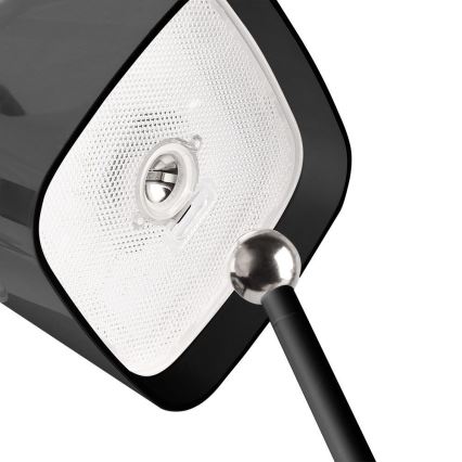 LED solarna prigušivi magnetna punjiva stona lampa na dodir LED/5W/5V 3000-6000K 3600 mAh IP65 crno