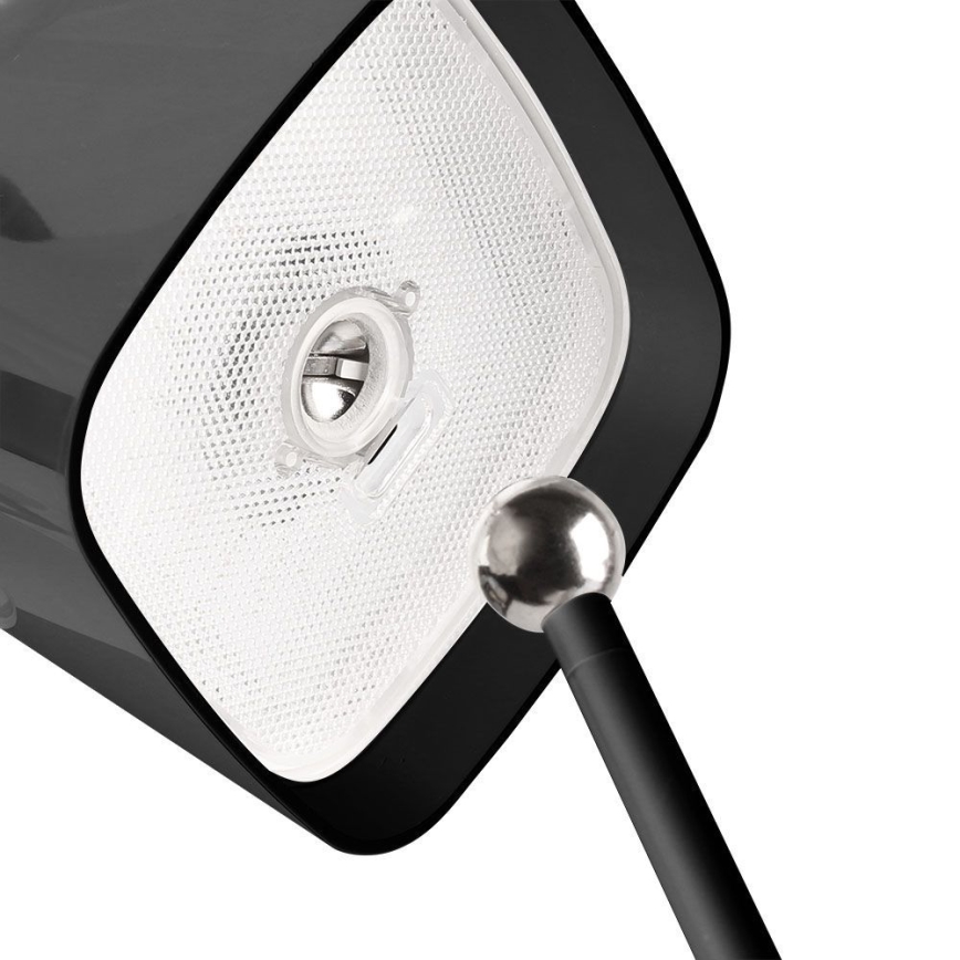 LED solarna prigušivi magnetna punjiva stona lampa na dodir LED/5W/5V 3000-6000K 3600 mAh IP65 crno