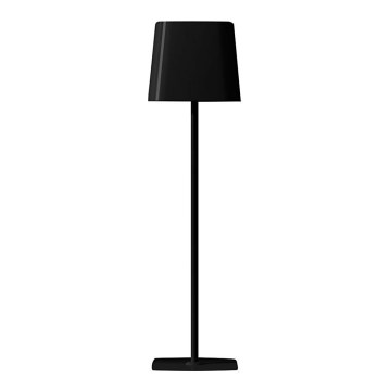 LED solarna prigušivi magnetna punjiva stona lampa na dodir LED/5W/5V 3000-6000K 3600 mAh IP65 crno