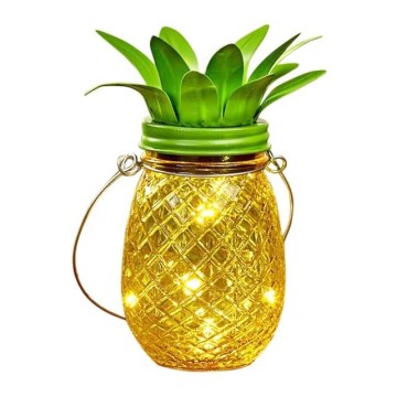 LED solarna svetiljka JAR LED/1,2V 150 mAh IP44 ananas