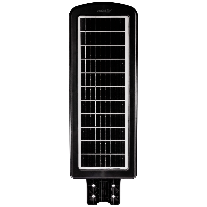 LED prigušiva solarna ulična lampa sa senzorom LED/300W/6V 16500 mAh 6500K IP65 crna + daljinski upravljač