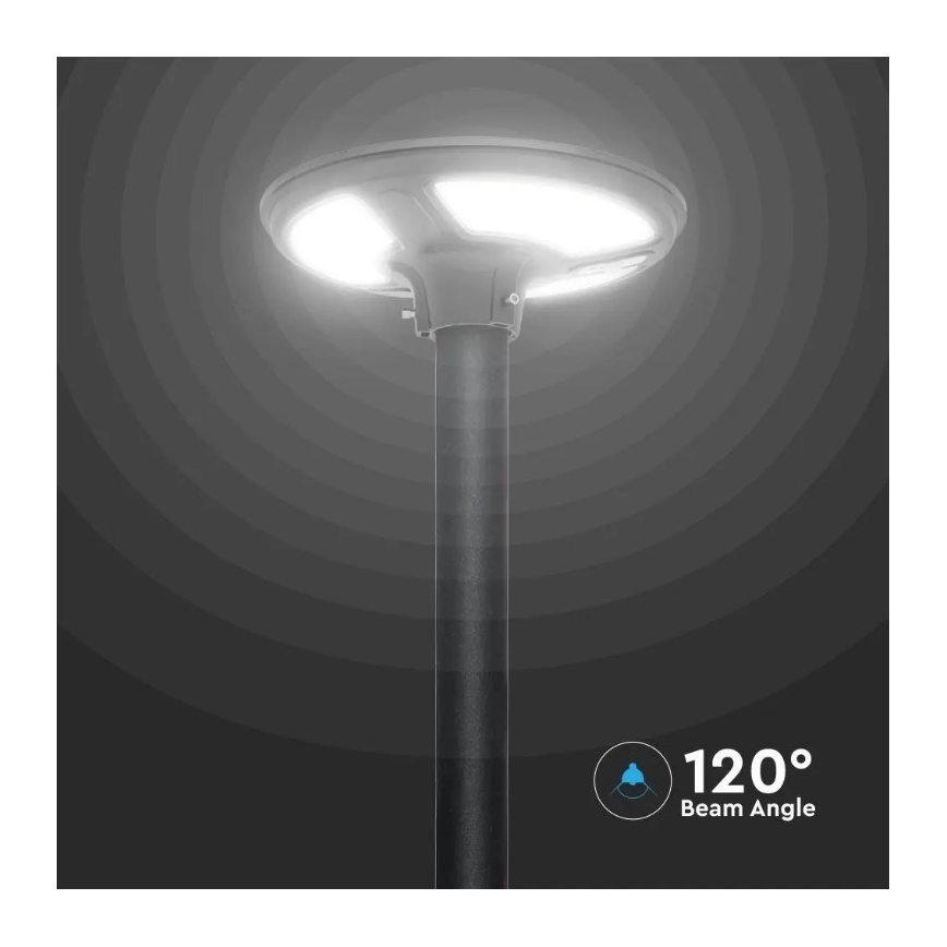 LED Solarna ulična svetiljka sa senzorom LED/10W/3,2V 6500K IP65+ Daljinski upravljač