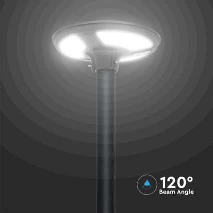 LED Solarna ulična svetiljka sa senzorom LED/10W/3,2V IP65 4000K + Daljinski upravljač