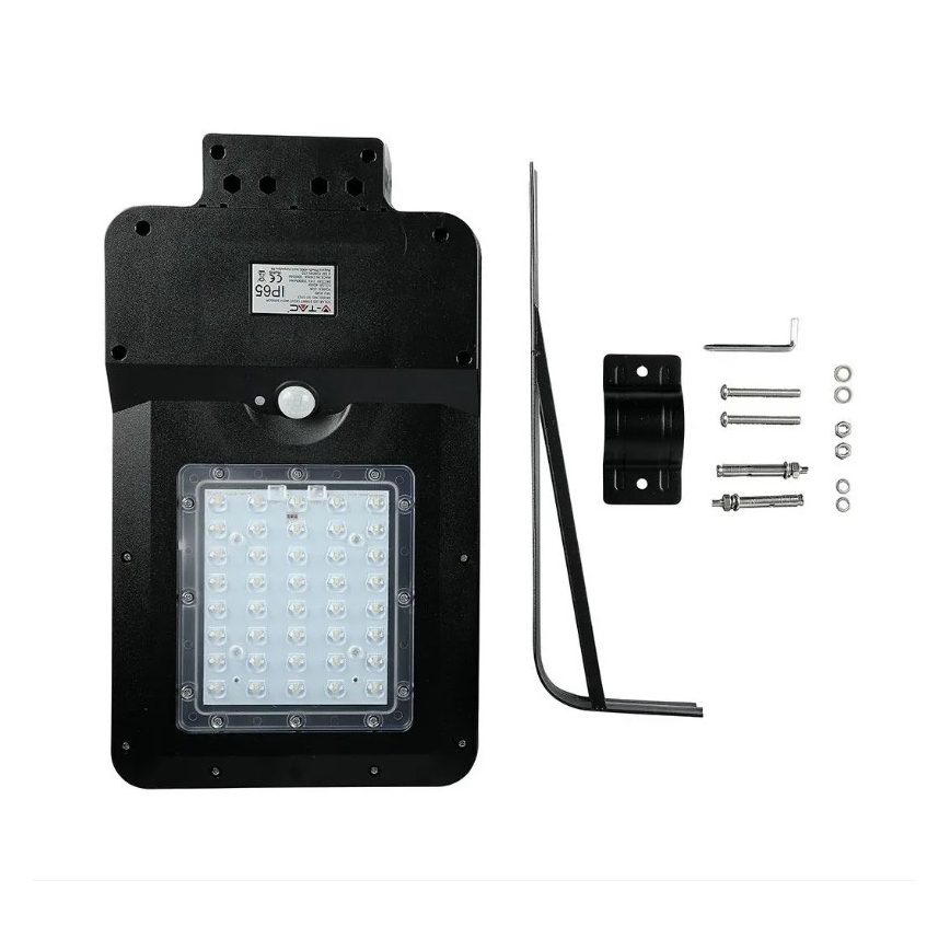 LED Solarna ulična svetiljka sa senzorom LED/15W/7,4V 4000K IP65 10800 mAh