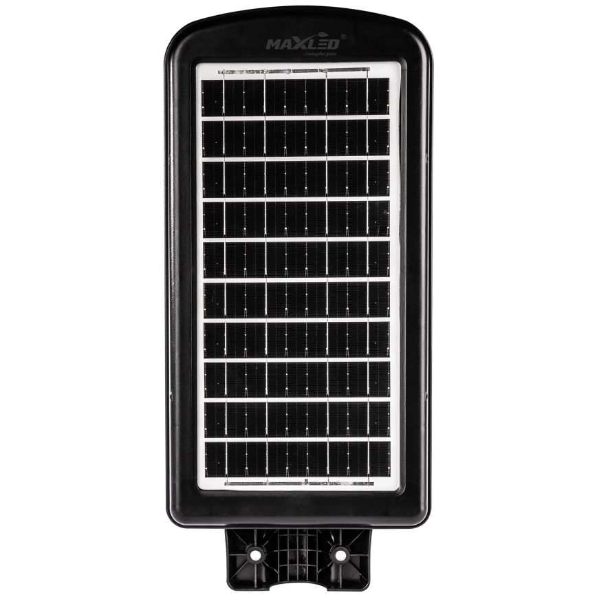 LED Prigušiva solarna ulična lampa sa senzorom LED/180W/6V 6500K IP65 crno + Daljinski upravljač