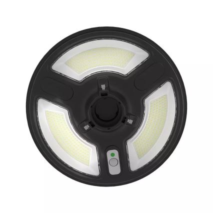 LED Solarna ulična svetiljka sa senzorom LED/7,5W/3,2V IP65 4000K + Daljinski upravljač