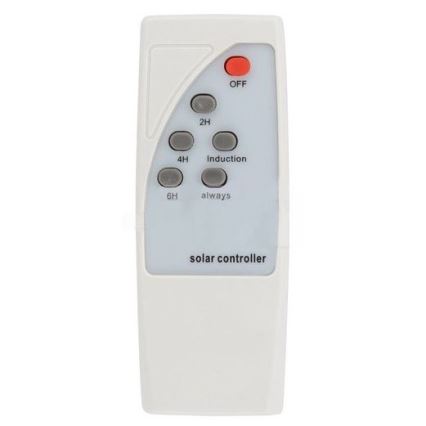 LED Solarna ulična svetiljka sa senzorom LED/7,5W/3,2V IP65 4000K + Daljinski upravljač