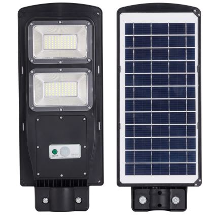 LED Solarna ulična svetiljka sa senzorom STREET 2xLED/6W/3,2V IP65 + Daljinski upravljač