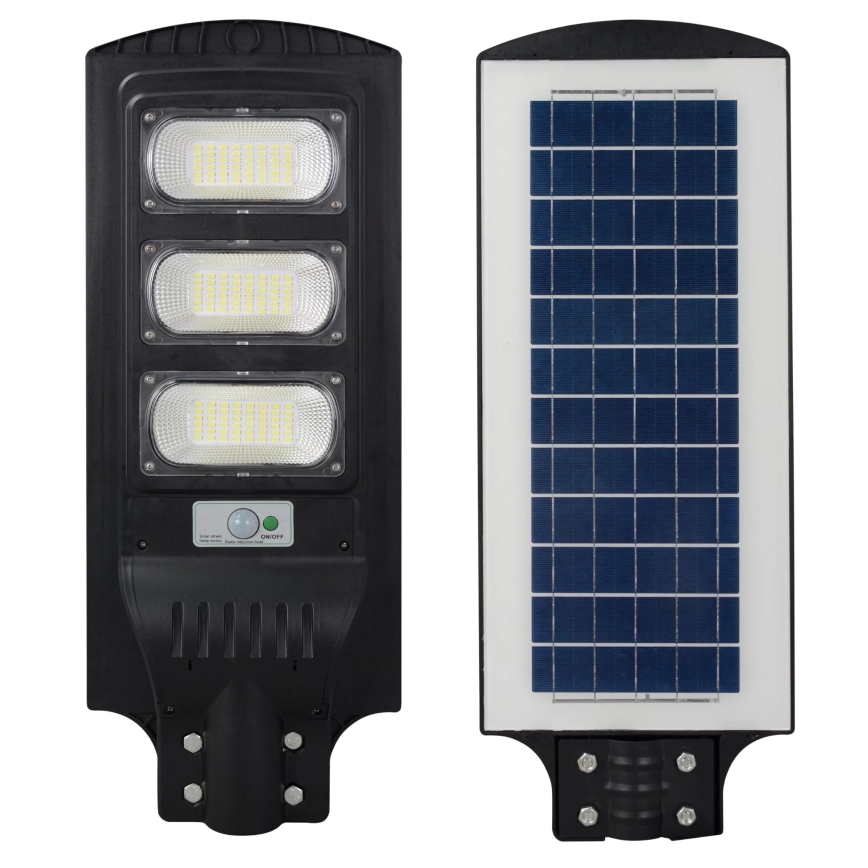 LED Solarna ulična svetiljka sa senzorom STREET LED/10W/3,2V IP65 + Daljinski upravljač