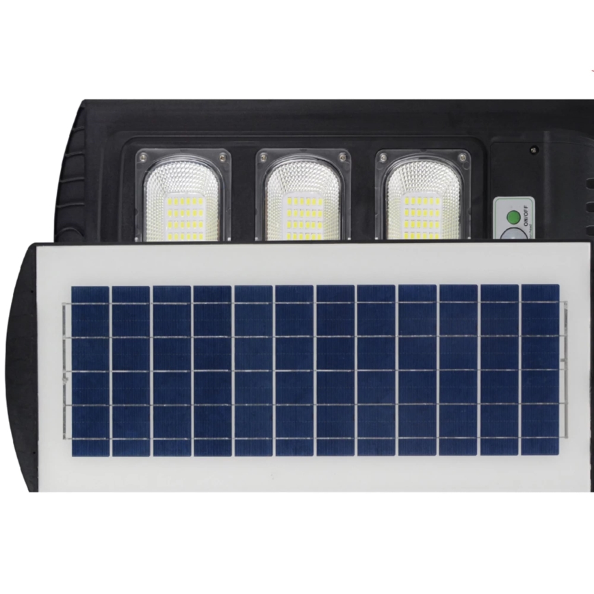 LED Solarna ulična svetiljka sa senzorom STREET LED/10W/3,2V IP65 + Daljinski upravljač