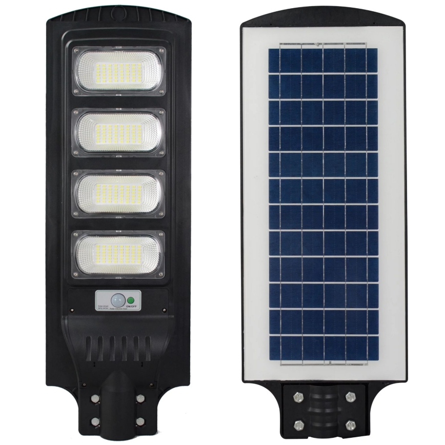 LED Solarna ulična svetiljka sa senzorom STREET LED/15W/3,2V IP65 + Daljinski upravljač