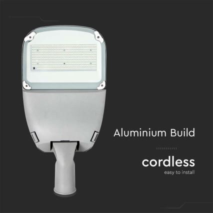 LED Prigušiva solarna ulična lampa SAMSUNG CHIP LED/50W/6,4V 4000K IP65 + Daljinski upravljač