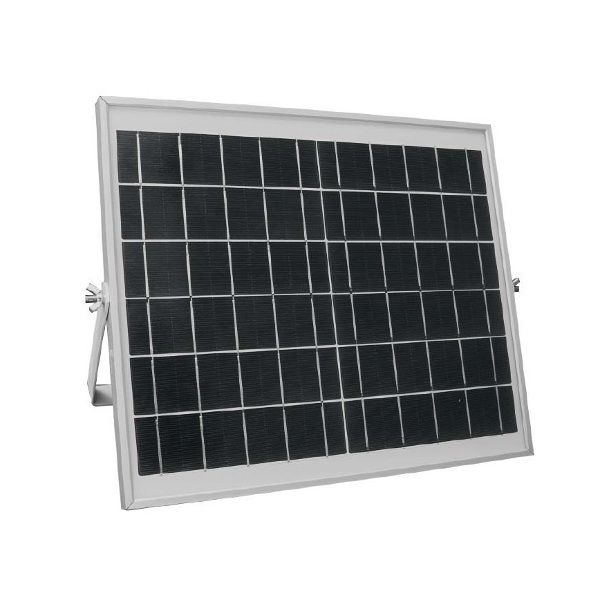 LED Prigušiva solarna ulična lampa SAMSUNG CHIP LED/50W/6,4V 4000K IP65 + Daljinski upravljač