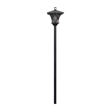 LED solarna vanjska lampa 3u1 LED/1,2V IP44 crno