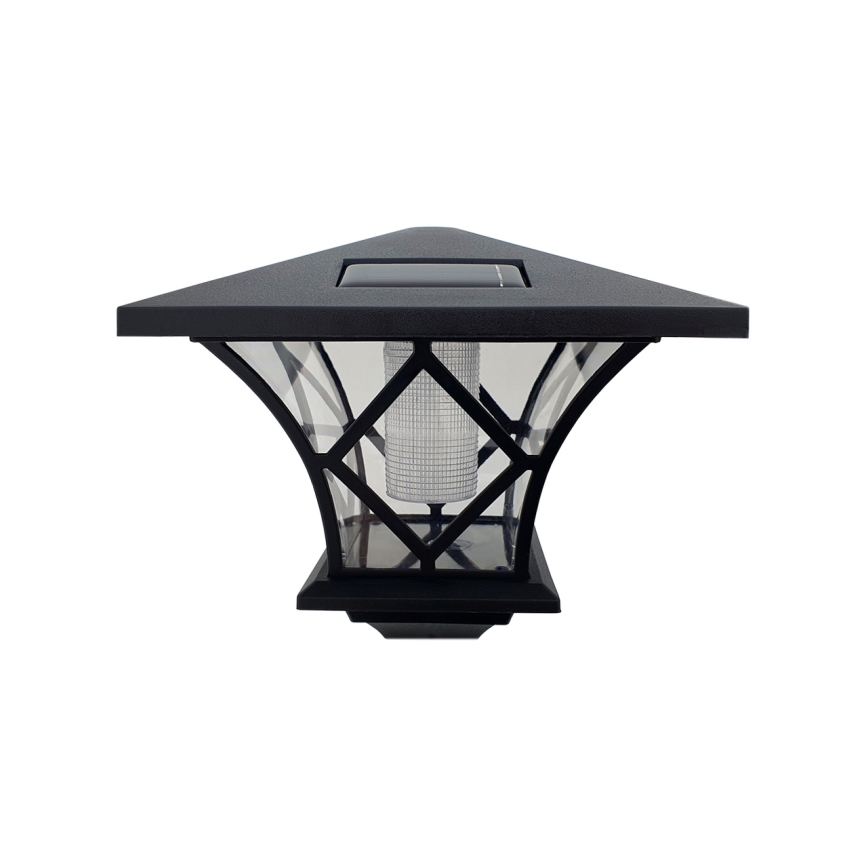 LED solarna vanjska lampa 3u1 LED/1,2V IP44 crno