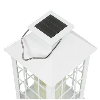 LED Solarna viseća lampa LED/0,02W/1,2V 2700K IP44 bela