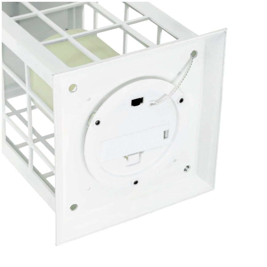 LED Solarna viseća lampa LED/0,02W/1,2V 2700K IP44 bela